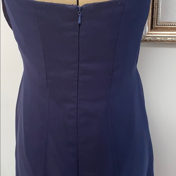 Belsoie blue strapless dress, size 8, like-new - Picture 4 of 4
